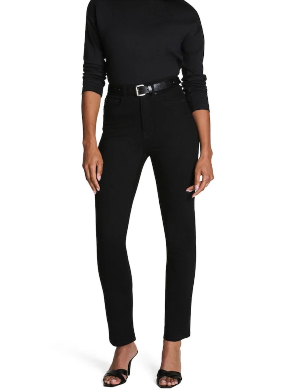 BOGO! Spanx SPANXsculpt ReDefine Slim Straight Jean in Black 16 Reg